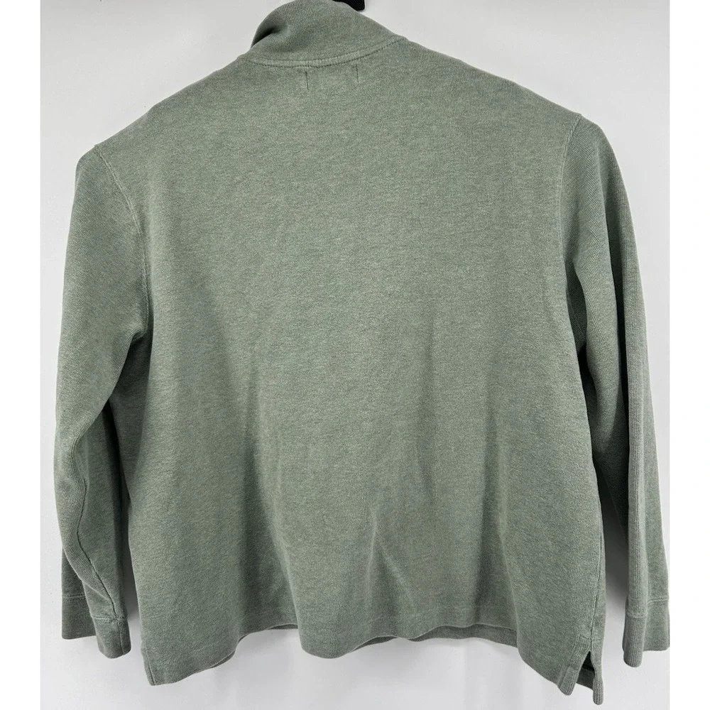 Polo‎ Ralph Lauren Light Green Quarter Zip Cotton Pullover Men's Size 2XL